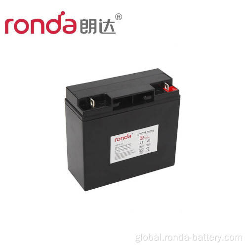 12V Lifepo4 Battery Off Grid Power 12.8V 18Ah 230.4Wh LiFePO4 Battery SLA Battery Replacement Manufactory